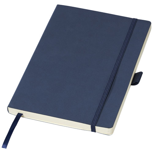 Carnet A5 à couverture souple personnalisable Revello Bleu Foncé